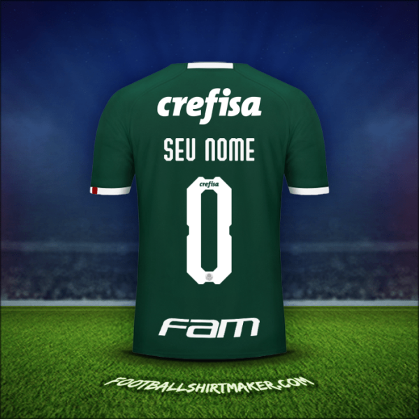 Camisa Palmeiras Libertadores 2019 -  seu nome - 0