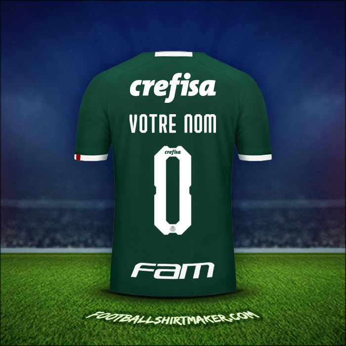 Maillot Palmeiras Libertadores 2019 -  votre nom - 0