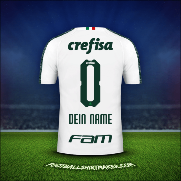 Trikot Palmeiras 2019 Auswärts -  dein name - 0