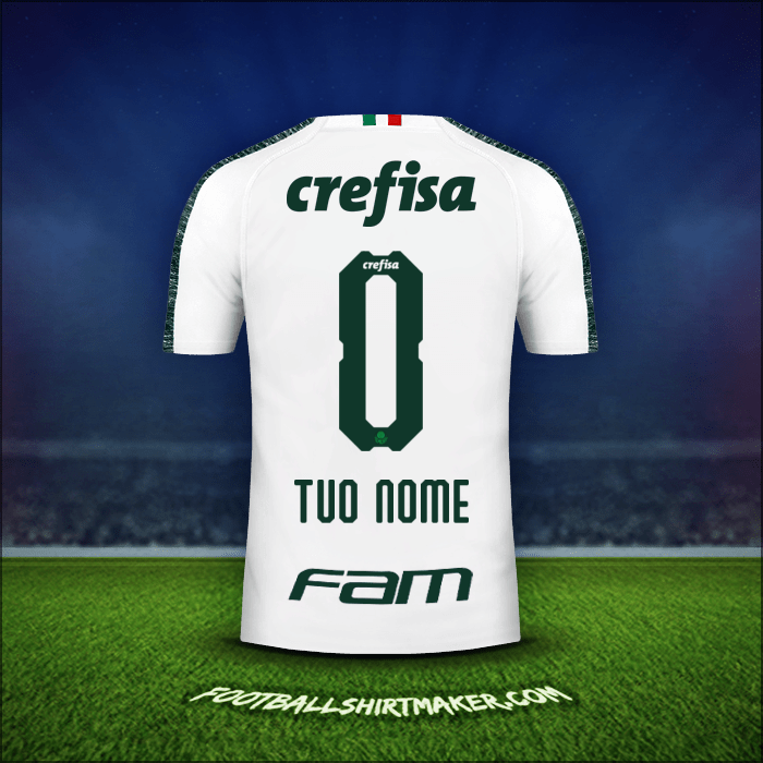 Maglia Palmeiras 2019 Seconda -  tuo nome - 0