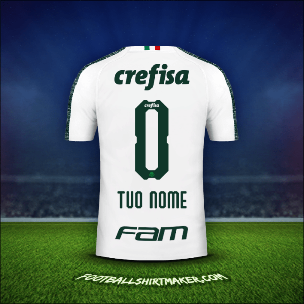 Maglia Palmeiras 2019 Seconda -  tuo nome - 0