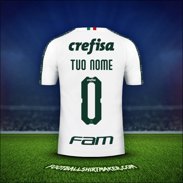 Maglia Palmeiras Libertadores 2019 Seconda -  tuo nome - 0