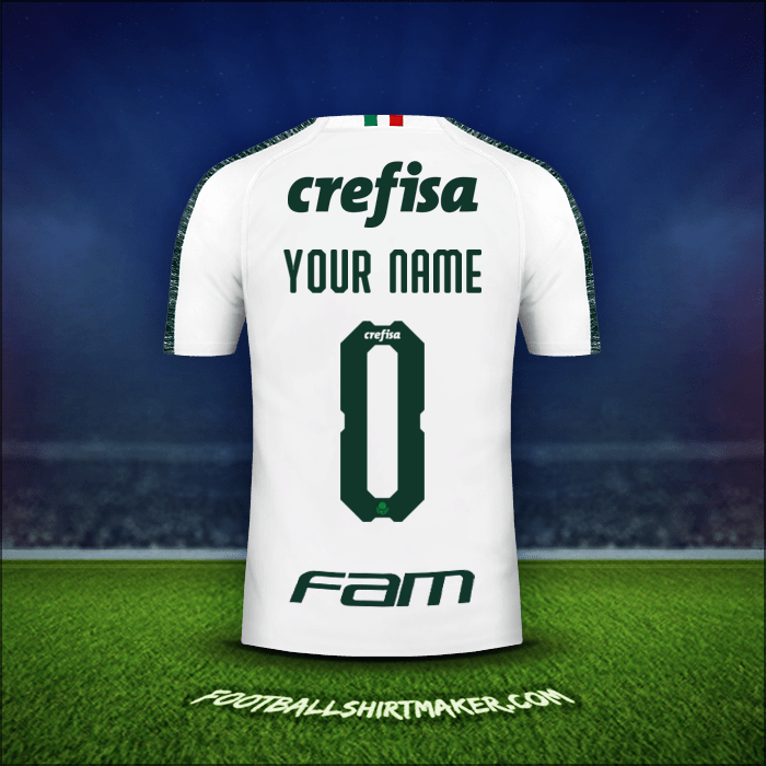 Shirt Palmeiras Libertadores 2019 Away -  your name - 0