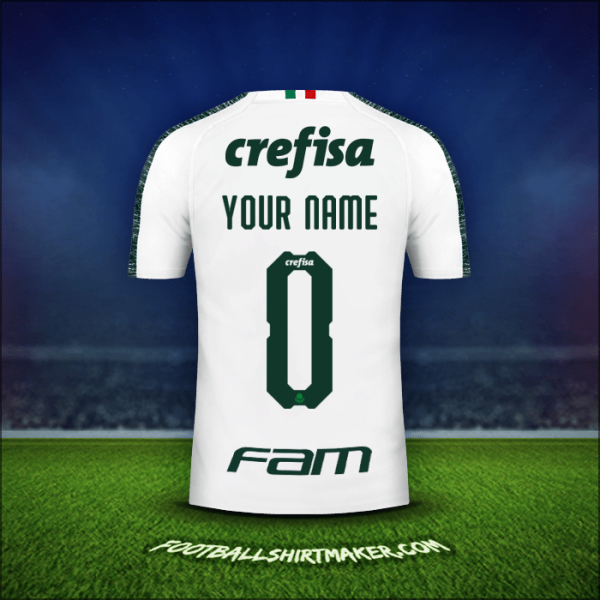 Jersey Palmeiras Libertadores 2019 Away -  your name - 0