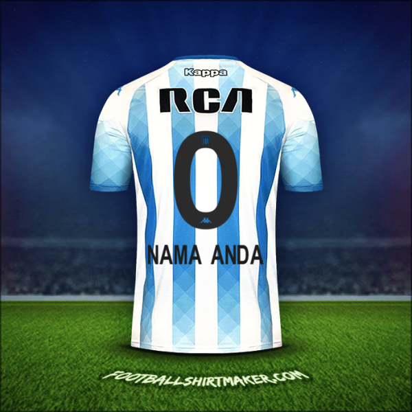 Jersey Racing Club 2019 -  nama anda - 0