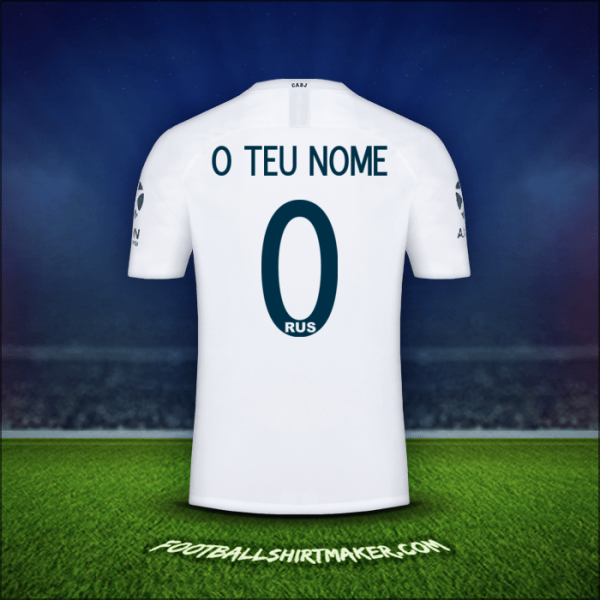 Camisola Boca Juniors Libertadores 2019 Alternativa -  o teu nome - 0