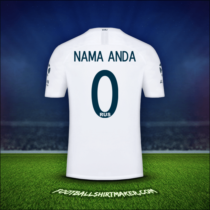 Jersey Boca Juniors Libertadores 2019 Alternatif -  nama anda - 0