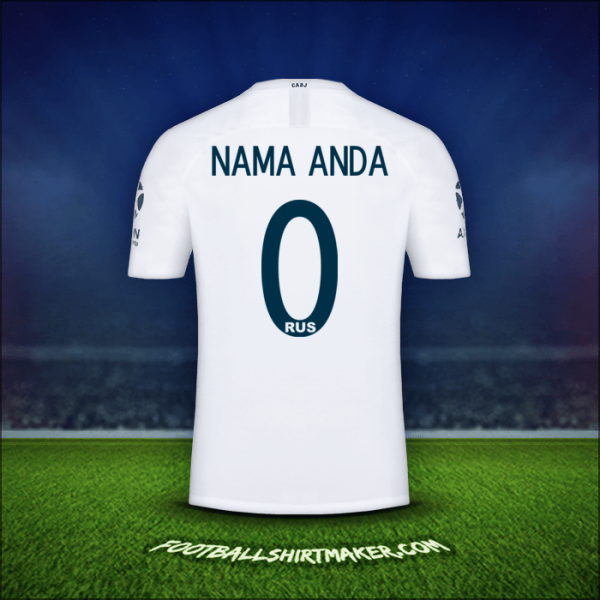 Jersey Boca Juniors Libertadores 2019 Alternatif -  nama anda - 0