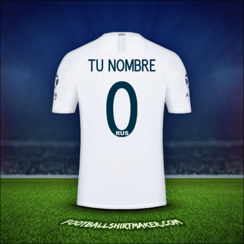 Camiseta Boca Juniors Libertadores 2019 Visita -  tu nombre - 0