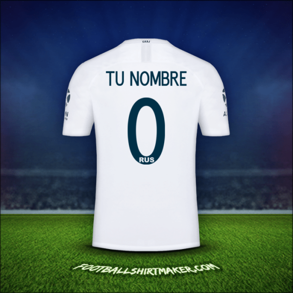Camiseta Boca Juniors Libertadores 2019 Visita -  tu nombre - 0
