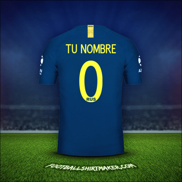 Camiseta Boca Juniors Libertadores 2019 -  tu nombre - 0