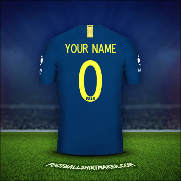 Jersey Boca Juniors Libertadores 2019 -  your name - 0