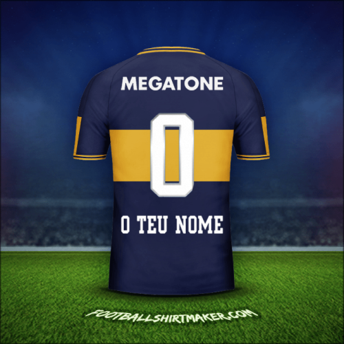 Camisola Boca Juniors 2006/07 -  o teu nome - 0