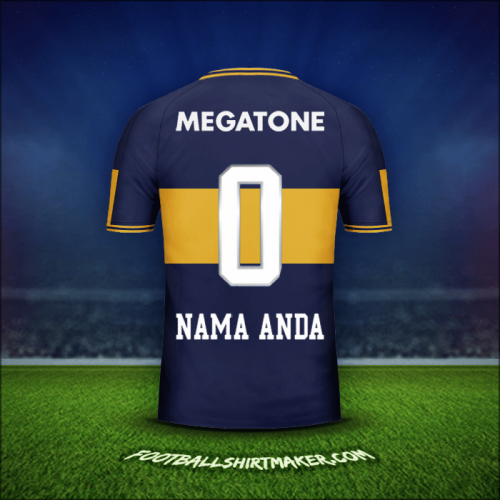 Jersey Boca Juniors 2006/07 -  nama anda - 0