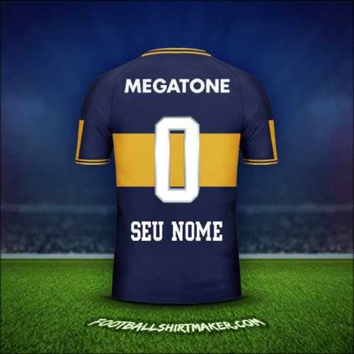Camisa Boca Juniors 2006/07 -  seu nome - 0