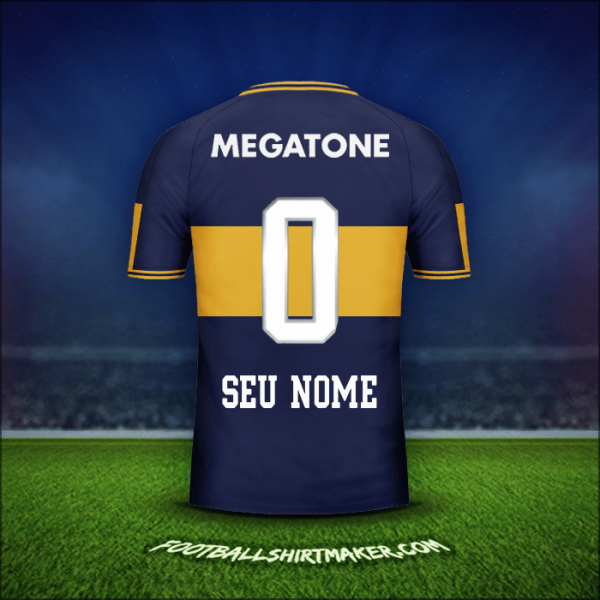 Camisa Boca Juniors 2006/07 -  seu nome - 0