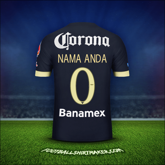 Jersey Club America 2014/15 Alternatif -  nama anda - 0