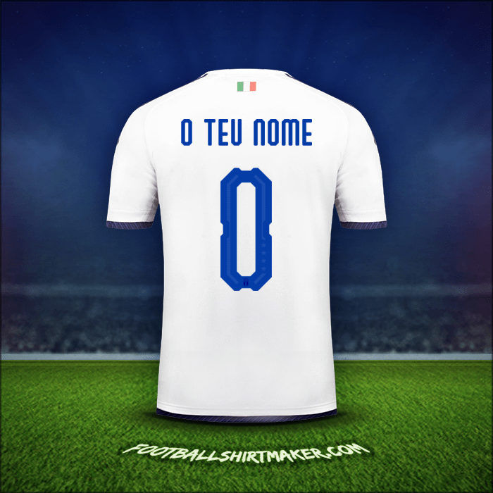 Camisola Itália 2018 Alternativa -  o teu nome - 0