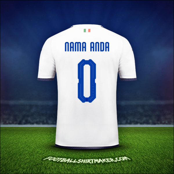 Jersey Italia 2018 Alternatif -  nama anda - 0