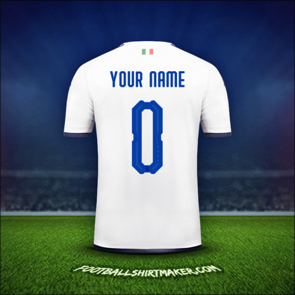 Shirt Italy 2018 Away -  your name - 0
