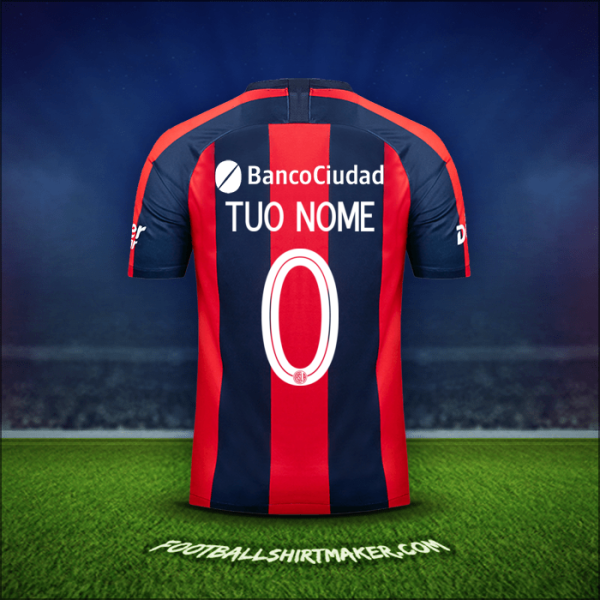 Maglia San Lorenzo Libertadores 2019 -  tuo nome - 0