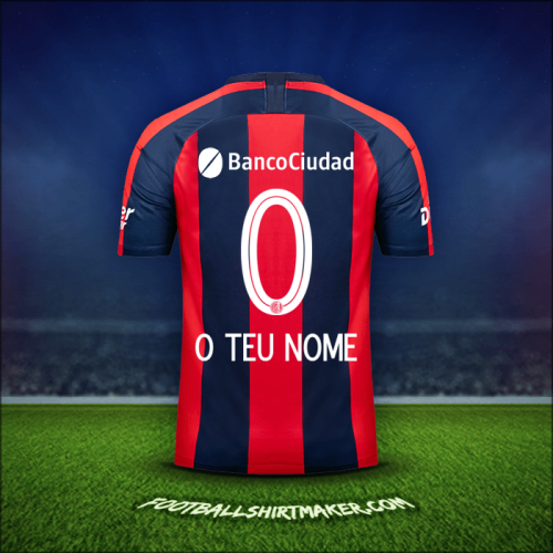 Camisola San Lorenzo 2019 -  o teu nome - 0