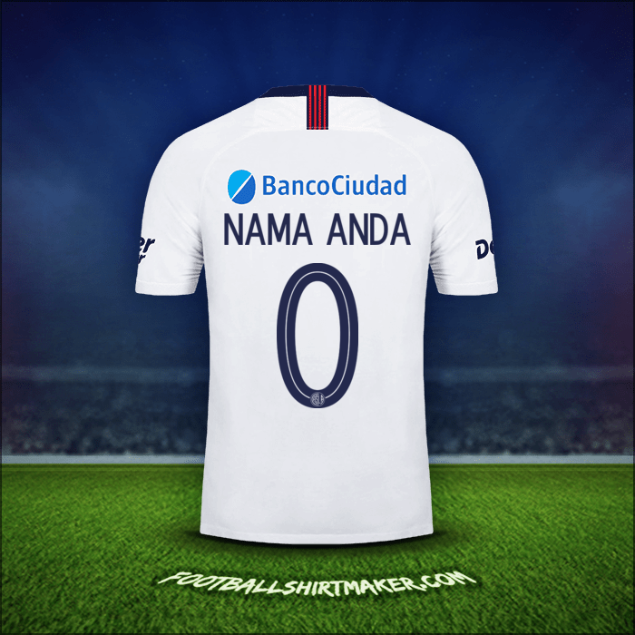 Jersey San Lorenzo Libertadores 2019 Alternatif -  nama anda - 0