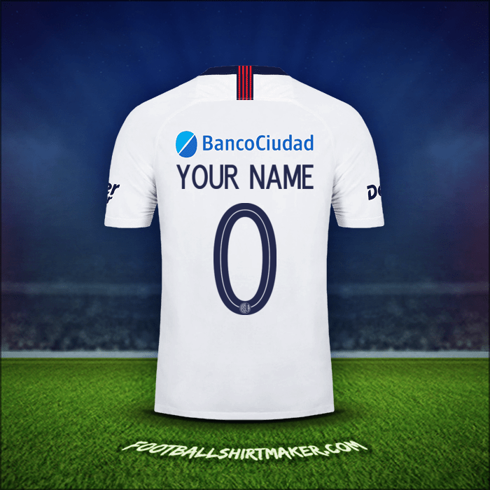 Shirt San Lorenzo Libertadores 2019 Away -  your name - 0