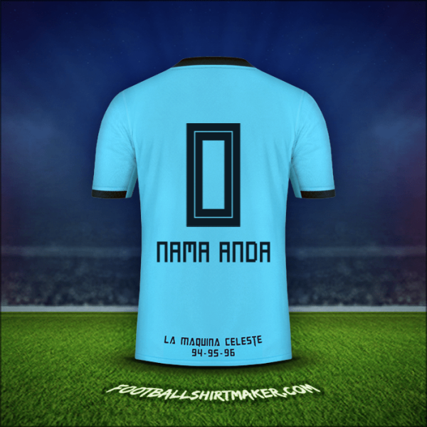 Jersey Sporting Cristal 2019 -  nama anda - 0