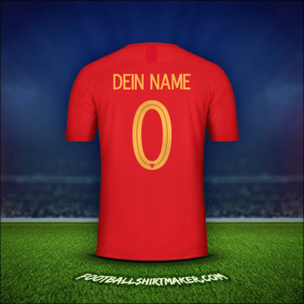Trikot Indonesien 2018 -  dein name - 0