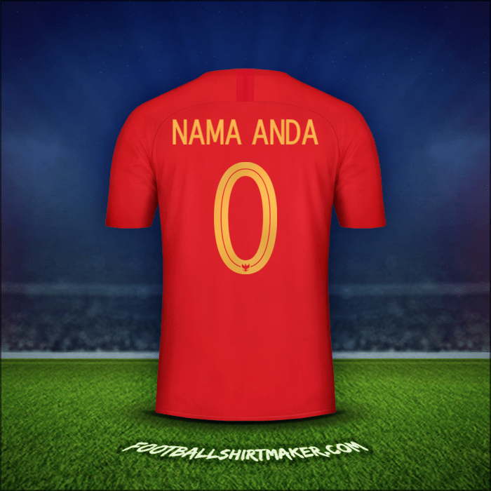 Jersey Indonesia 2018 -  nama anda - 0