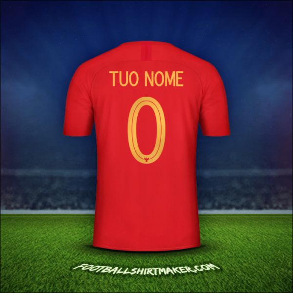 Maglia Indonesia 2018 -  tuo nome - 0