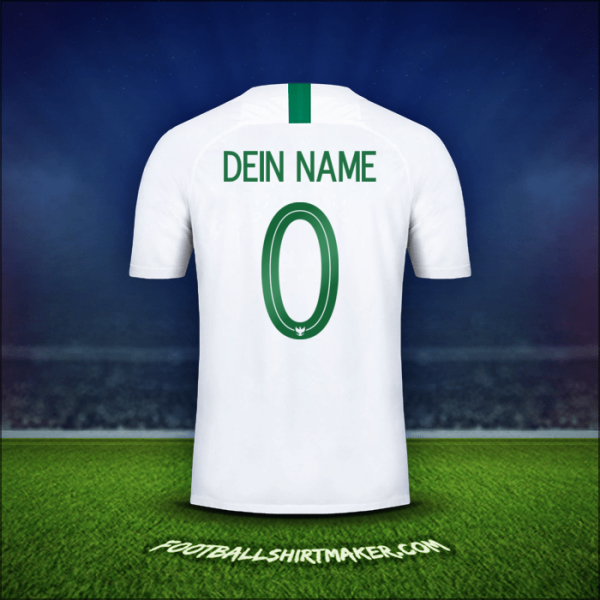 Trikot Indonesien 2018 Auswärts -  dein name - 0