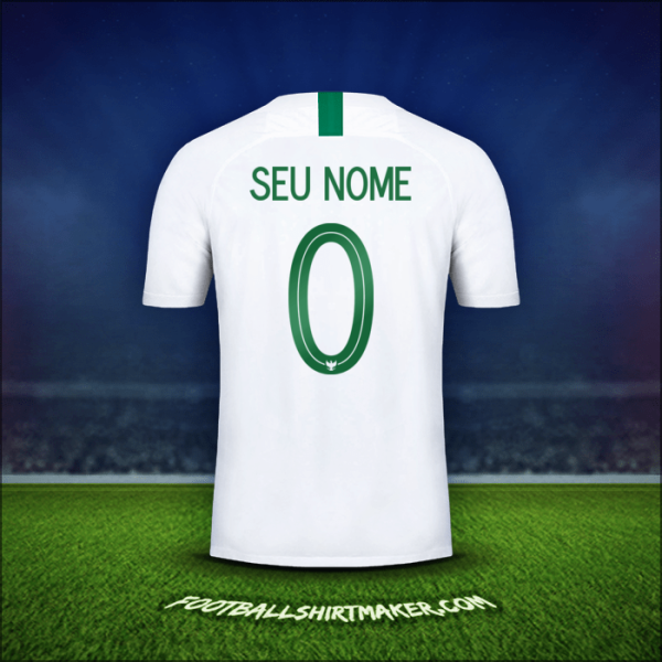 Camisa Indonésia 2018 Alternativa -  seu nome - 0