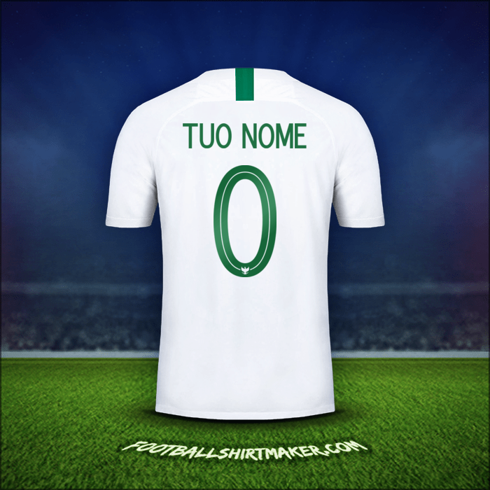 Maglia Indonesia 2018 Seconda -  tuo nome - 0