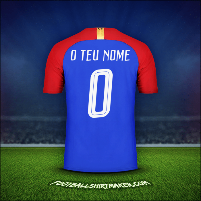 Camisola Malásia 2018 Alternativa -  o teu nome - 0