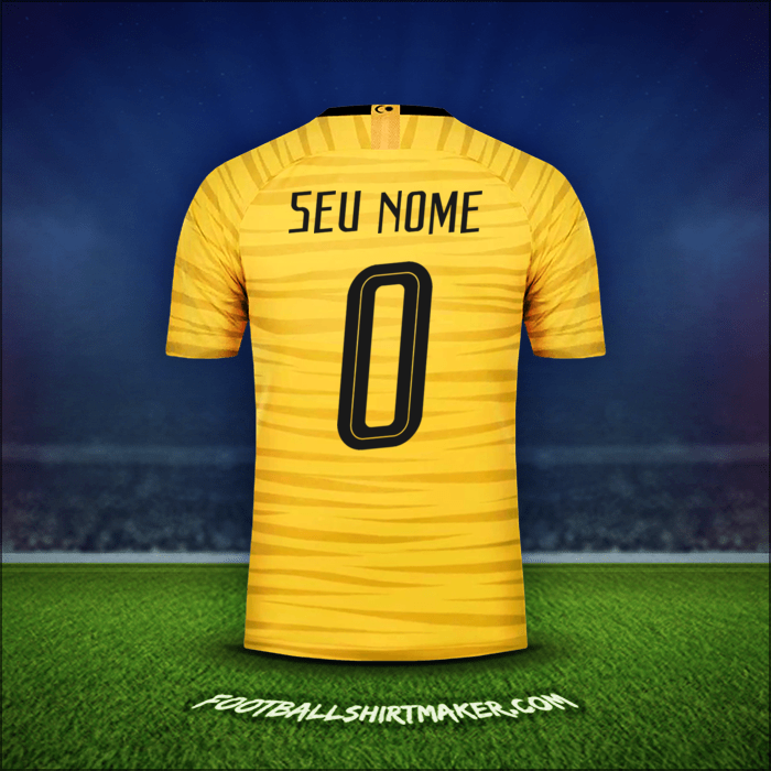 Camisa Malásia 2018 -  seu nome - 0