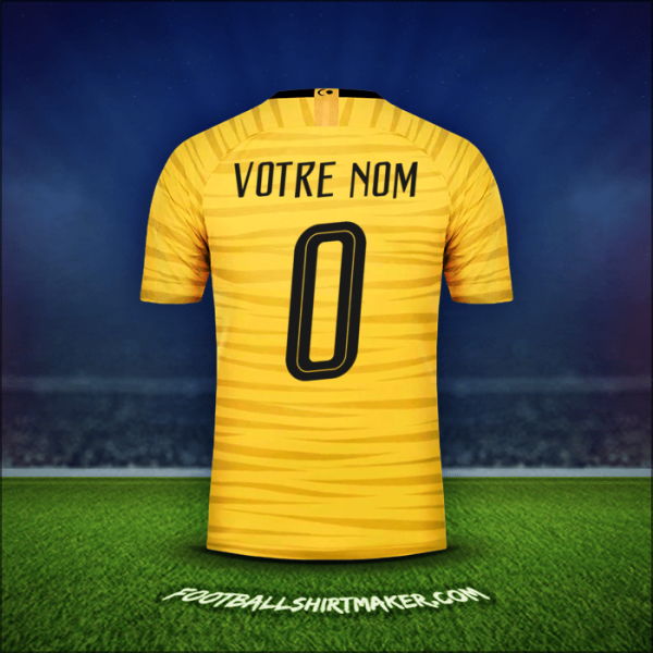 Maillot Malaisie 2018 -  votre nom - 0