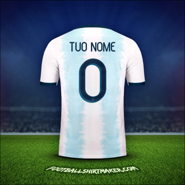 Maglia Argentina 2019/20 -  tuo nome - 0
