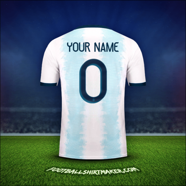 Jersey Argentina 2019/20 -  your name - 0