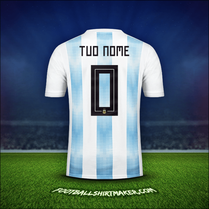 Maglia Argentina 2018 -  tuo nome - 0
