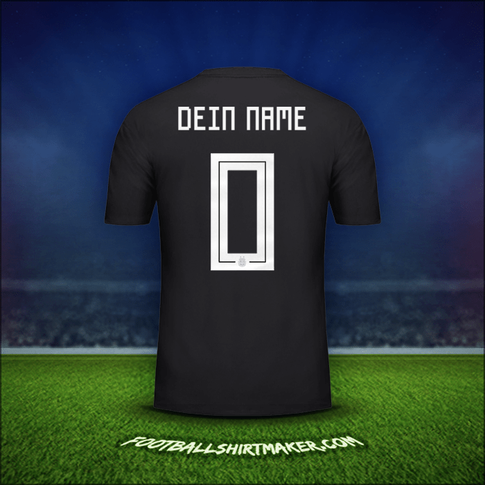 Trikot Argentinien 2018 Auswärts -  dein name - 0