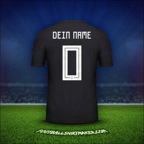 Trikot Argentinien 2018 Auswärts -  dein name - 0