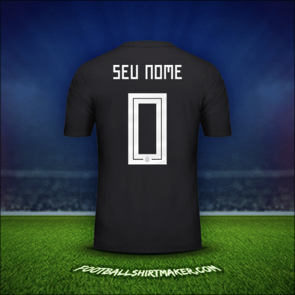 Camisa Argentina 2018 Alternativa -  seu nome - 0