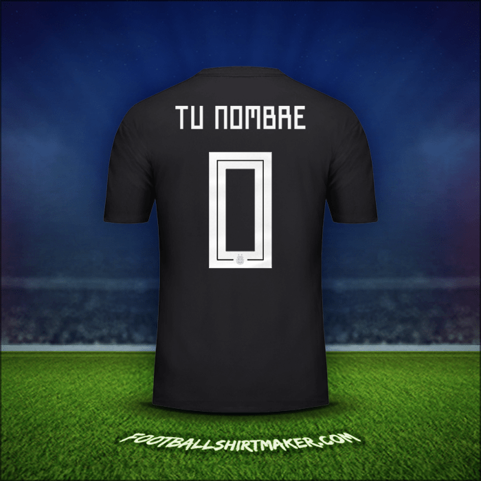 Camiseta Argentina 2018 Visita -  tu nombre - 0