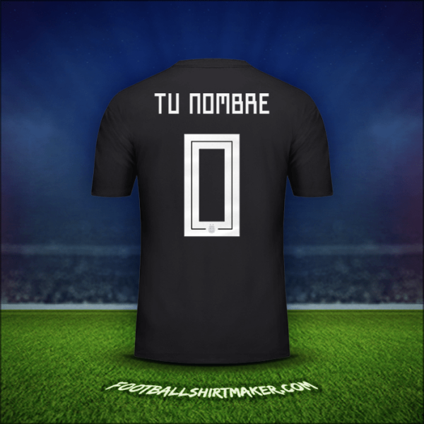 Jersey Argentina 2018 Visita -  tu nombre - 0