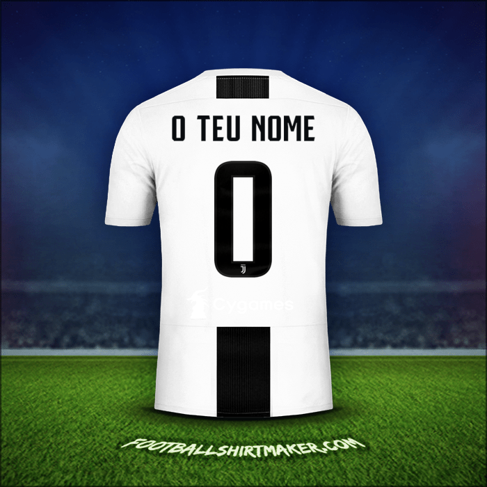 Camisola Juventus FC Cup 2018/19 -  o teu nome - 0