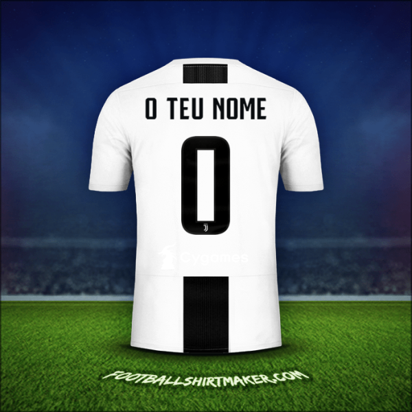 Camisola Juventus FC Cup 2018/19 -  o teu nome - 0