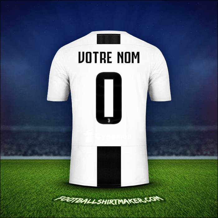 Maillot Juventus FC Cup 2018/19 -  votre nom - 0