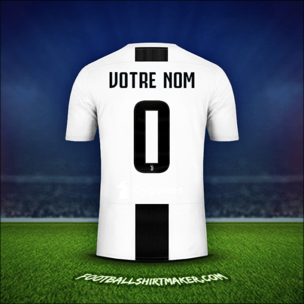 Maillot Juventus FC Cup 2018/19 -  votre nom - 0